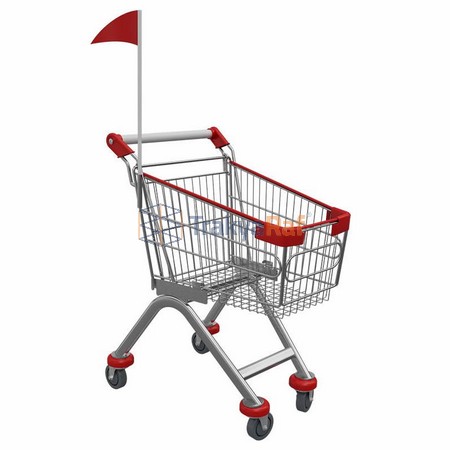 Market Çocuk Arabası Bayraklı 27 LT.